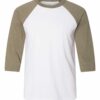 BELLA_+_CANVAS_3200_White-_Heather_Olive_Front_High